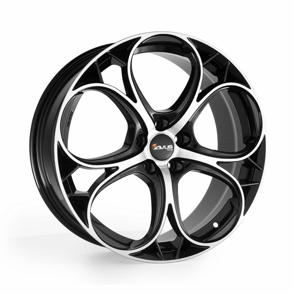 Leichtmetallfelgen AC-520 BLACK POLISHED