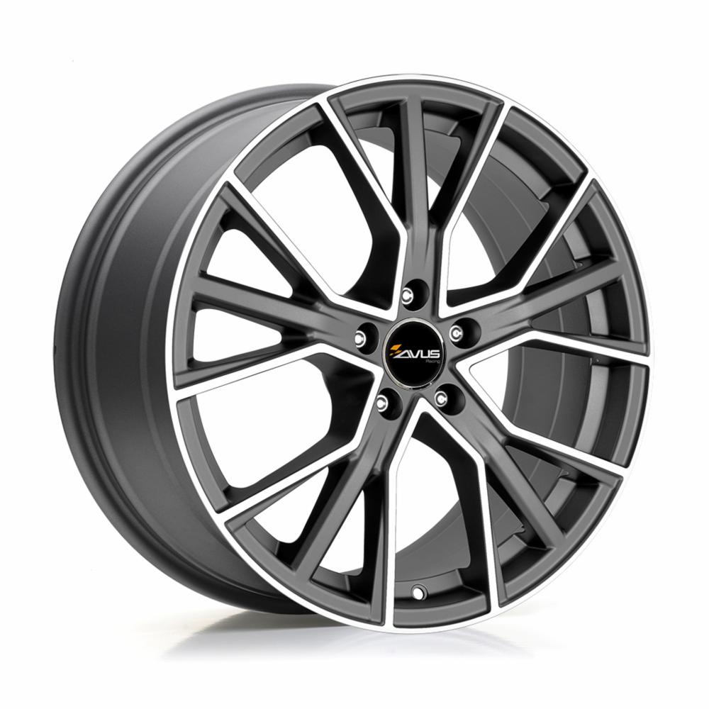 Leichtmetallfelgen AF18 MATT ANTHRACITE POLISHED