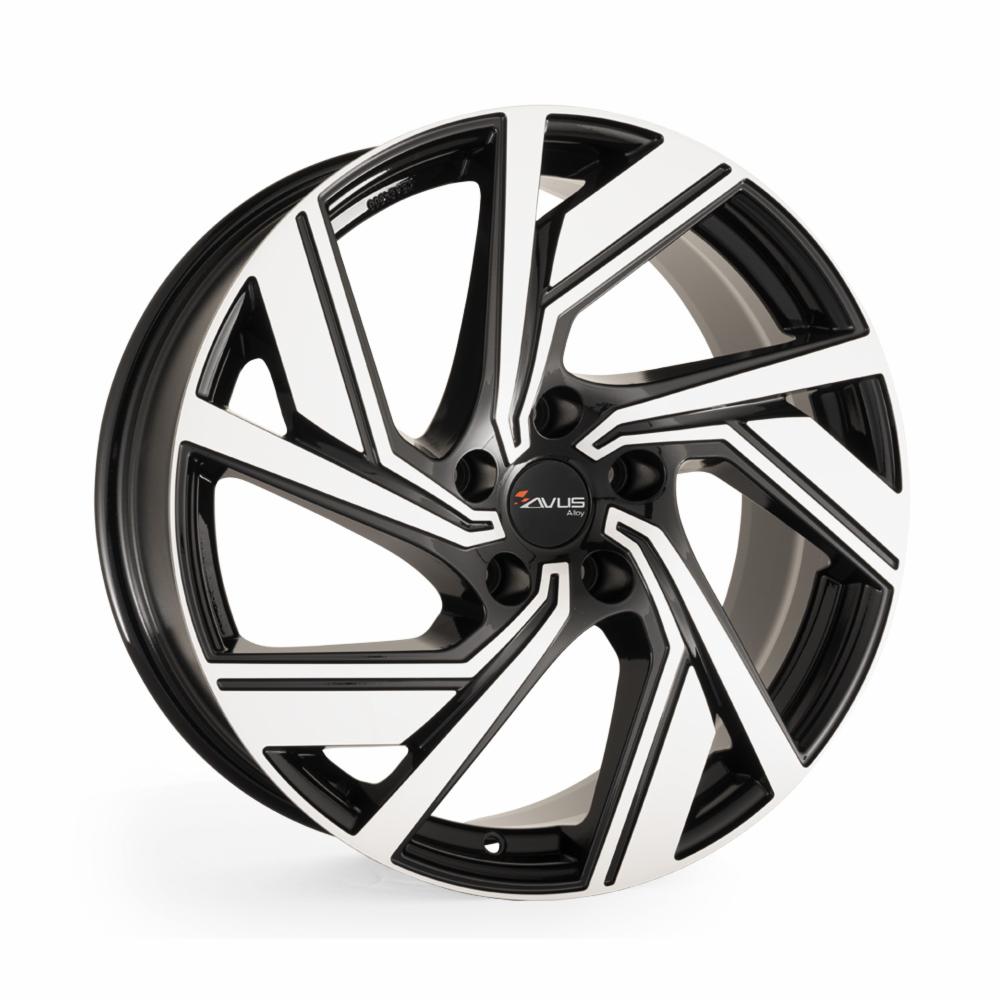 Leichtmetallfelgen AC-521 BLACK POLISHED