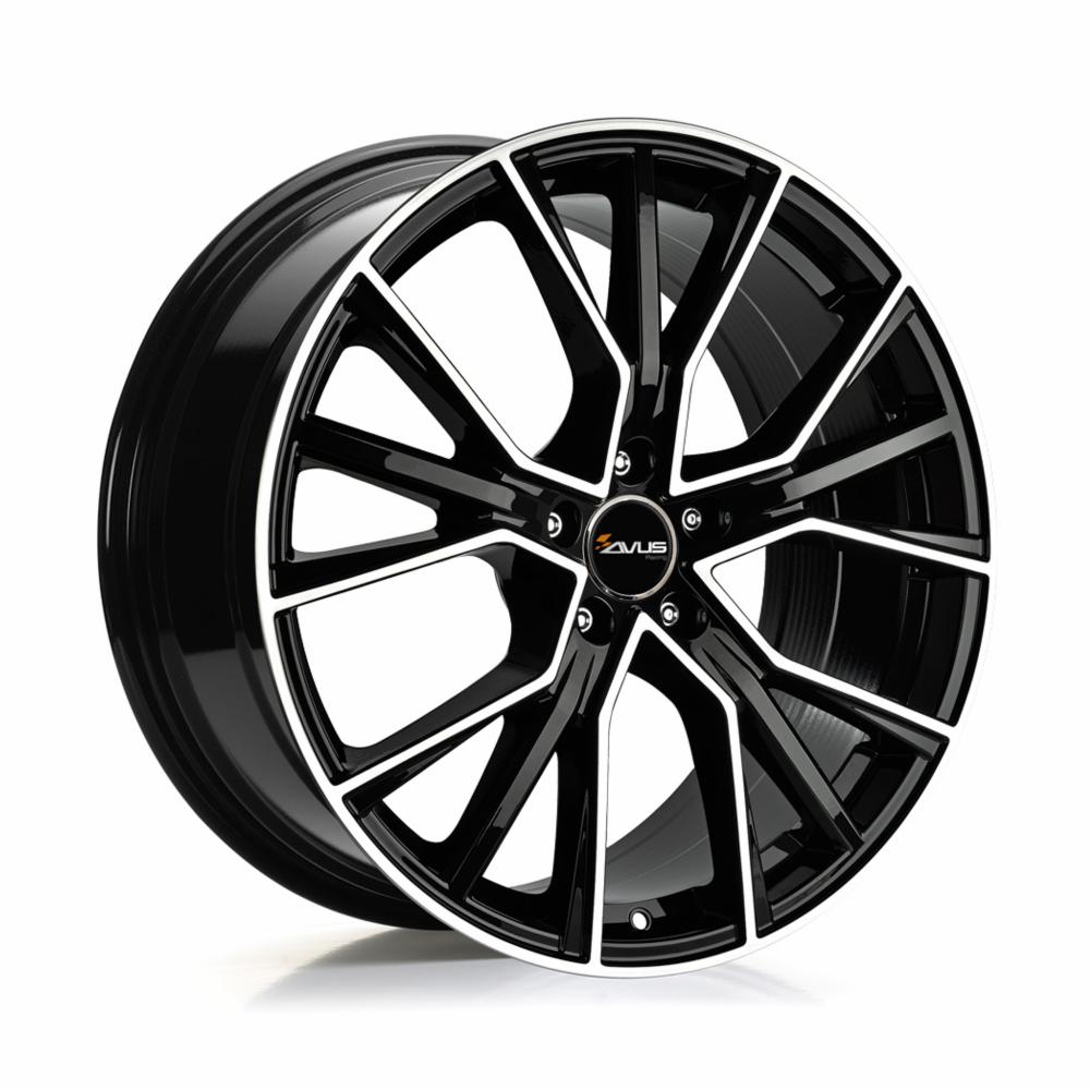 Leichtmetallfelgen AF18 BLACK POLISHED