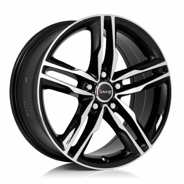 Leichtmetallfelgen AF6 BLACK POLISHED