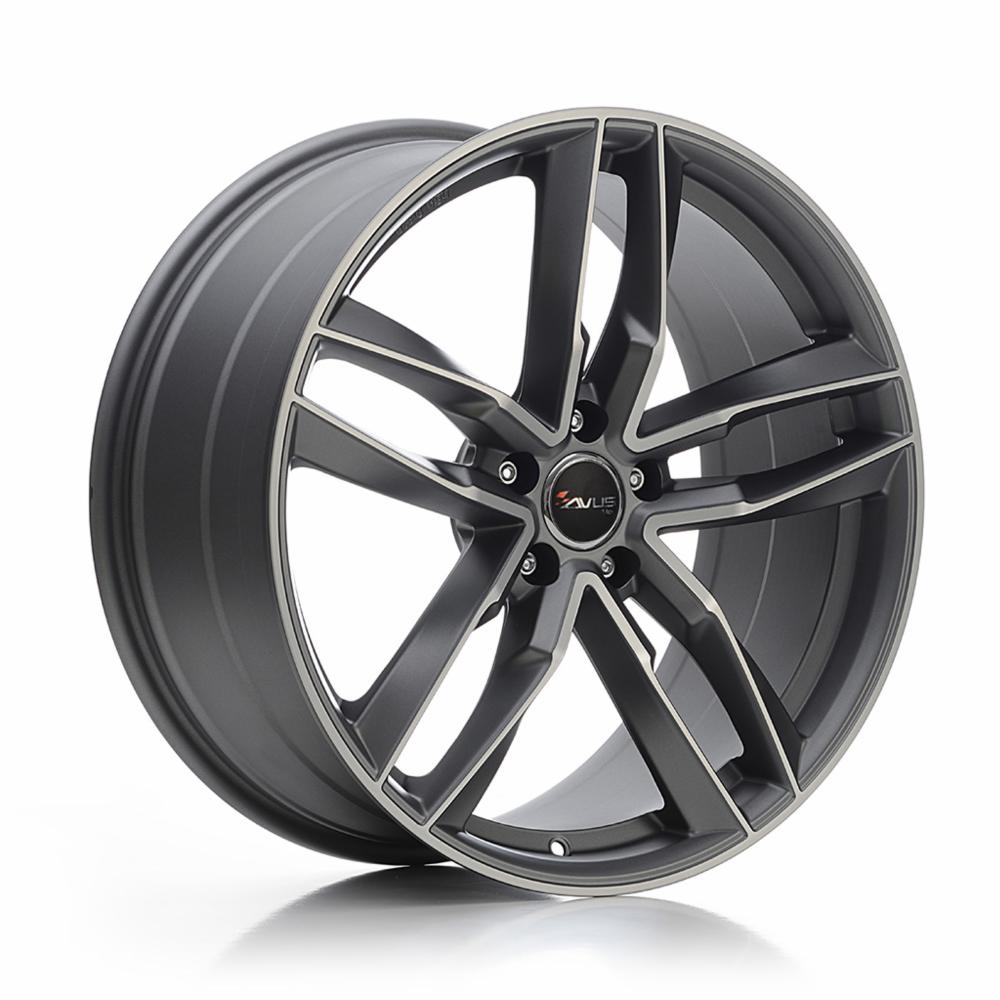 Leichtmetallfelgen AF16 MATT ANTHRACITE POLISHED