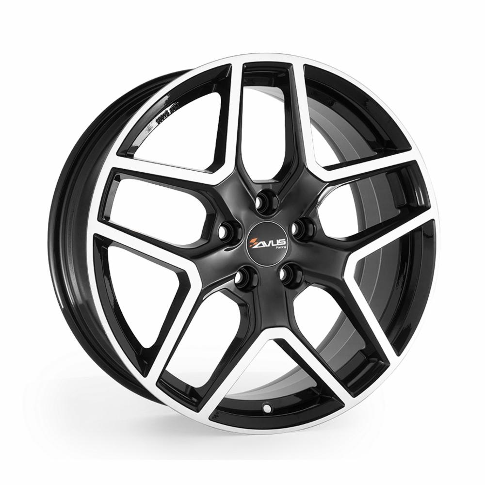 Leichtmetallfelgen AC-519 BLACK POLISHED