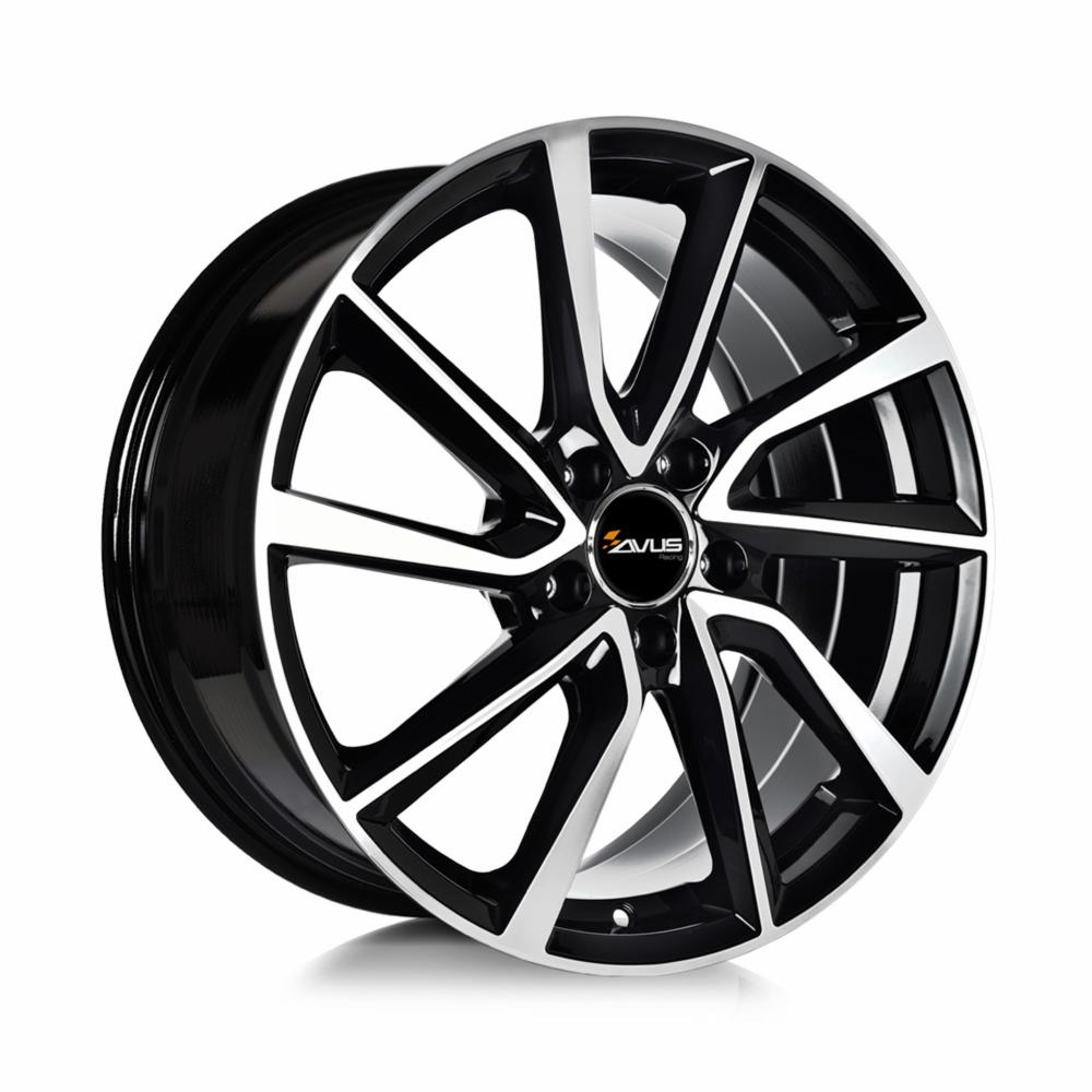 Leichtmetallfelgen AC-518 BLACK POLISHED