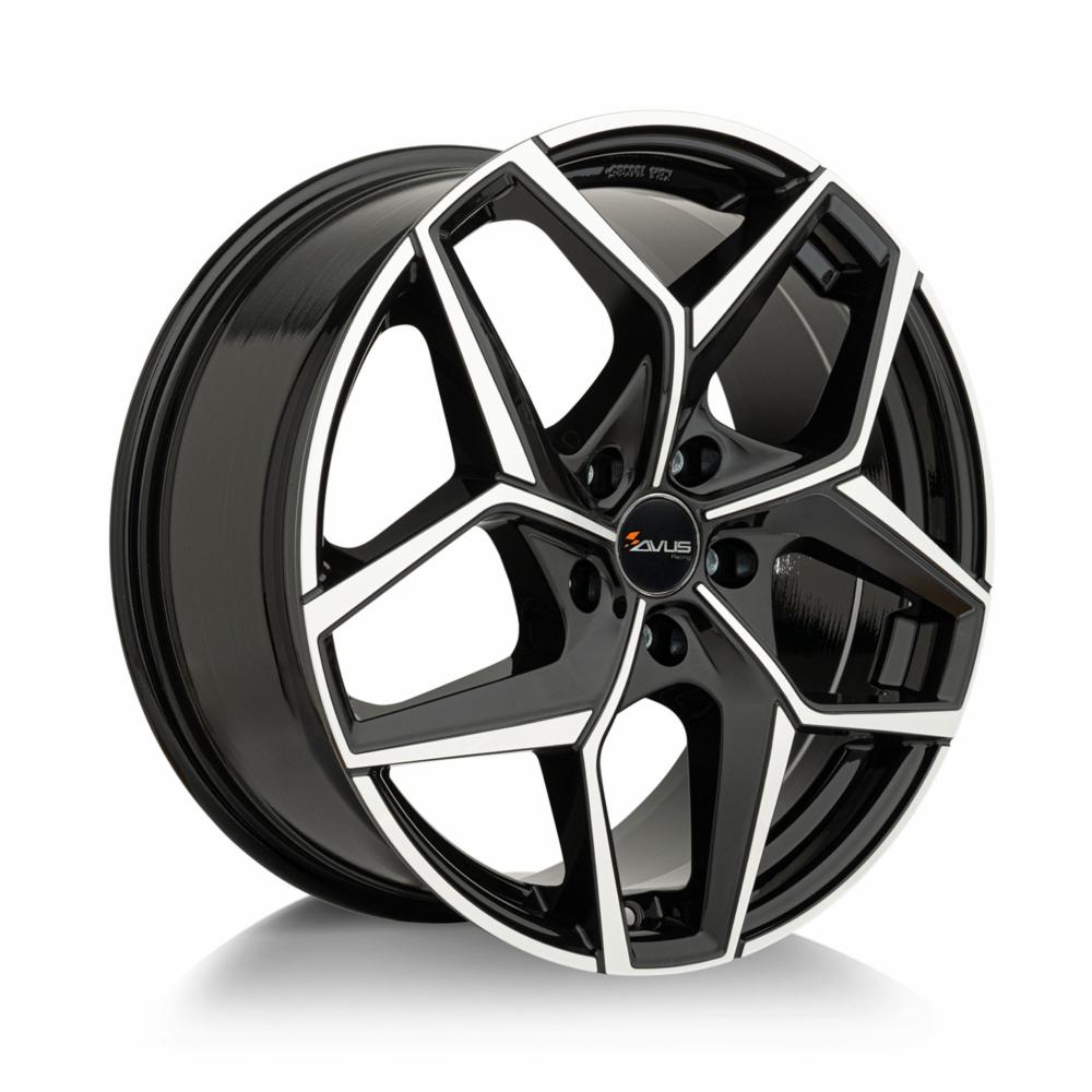 Leichtmetallfelgen AC-523 BLACK POLISHED