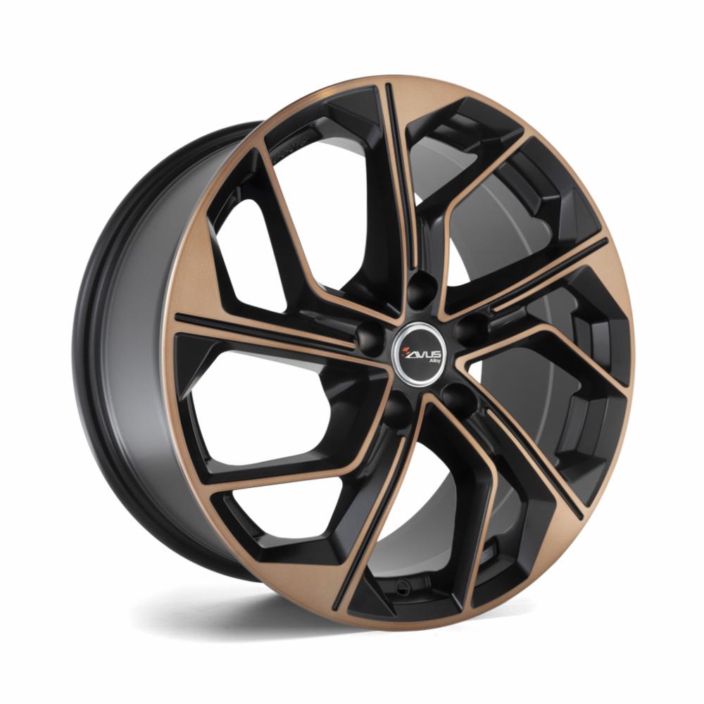 Leichtmetallfelgen AC-522 BLACK COPPER POLISH.